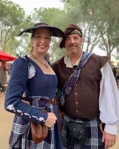 brown doublet worn at faire