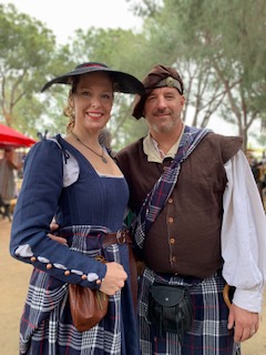 brown doublet worn at faire