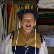 Linen renaissance cap medieval coif biggins hat - Faire Ladies, Faire Lords