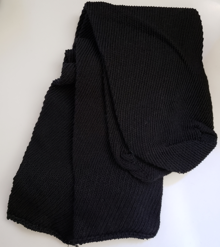 black over the knee socks