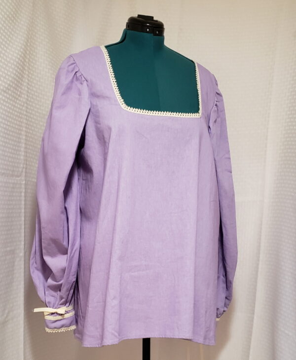 lilac half chemise by faire ladies faire lords
